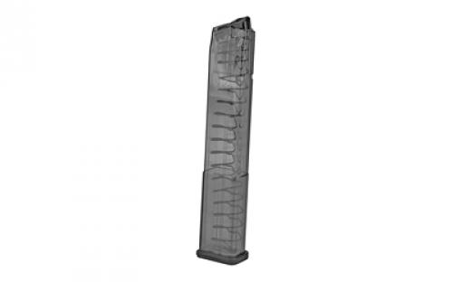 Elite Tactical Systems Group Elite Tactical Systems Group, Magazine, 9MM, 30 Rounds, Fits S&W M&P, Polymer, Clear SW9-MP-30