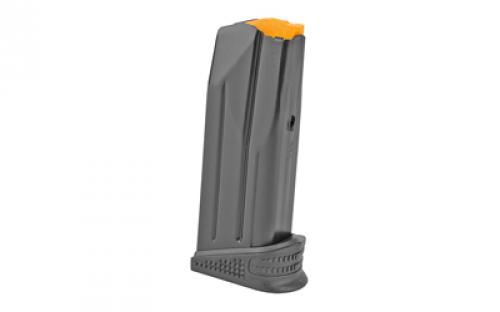 FN America Magazine, 9MM, 12 Rounds, Fits FN 509C, with Pinky Extension, Stainless Steel, Black 20-100375