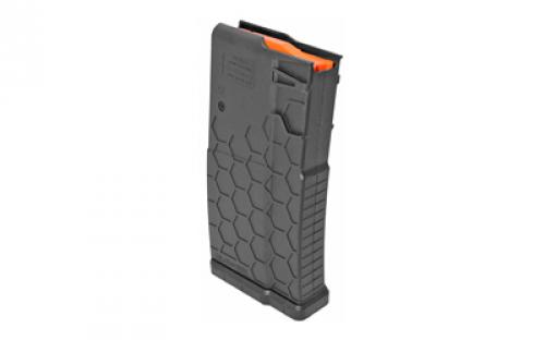 HEXMAG Magazine, 308 Win/7.62NATO, 10 Rounds, Fits DPMS/SR25/LaRue OBR, Polymer, Black HX1020-SR25S1-BLK