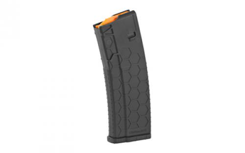 HEXMAG Magazine, Series 2, 223 Rem/556NATO, 10 Round Capacity, 30 Round Body Size, Fits AR-15, Polymer, Black HX1030-AR15S2-BLK