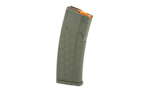 HEXMAG Magazine, Series 2, 223 Rem, 556NATO, 10rd, 30rd Body, OD Green, Fits AR Rifles HX1030-AR15S2-ODG