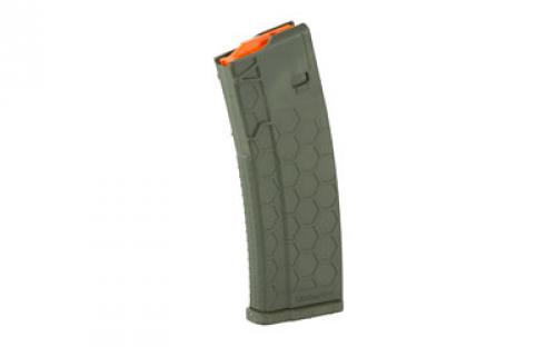 HEXMAG Magazine, Series 2, 223 Remington/556NATO, 30 Rounds, Fits AR Rifles, Polymer, Olive Drab Green HX30-AR15S2-ODG