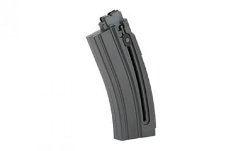 HK Magazine, 22 LR, 20 Rounds, Fits HK416 22LR, Polymer, Black 51000200