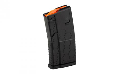 HEXMAG Magazine, 223 Remington/556 NATO, 20 Rounds, Fits AR Pattern Rifles, Polymer, Black HX20-AR15-BLK