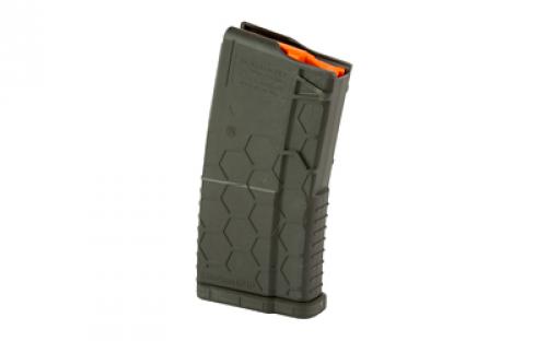 HEXMAG Magazine, 223 Remington/556 NATO, 20 Rounds, Fits AR Pattern Rifles, Polymer, Olive Drab Green HX20-AR15-ODG