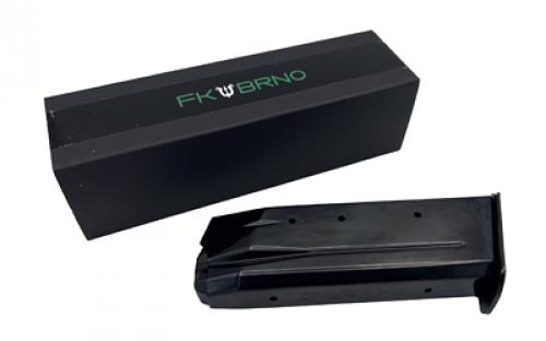 FK BRNO Magazine, 40S&W/10MM/7.5 FK, 14 Rounds, Black, Fits FK Brno PSD FK-PSDMAG-75