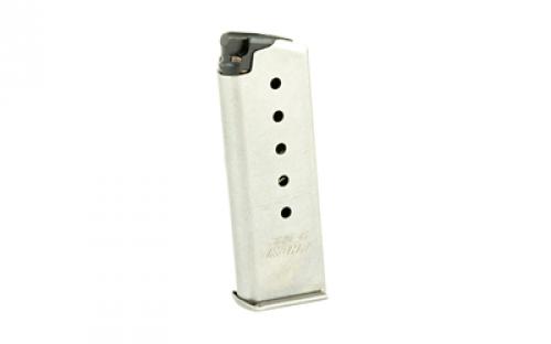 Kahr Arms Magazine, 380 ACP, 6 Rounds, Fits P380, Stainless K386