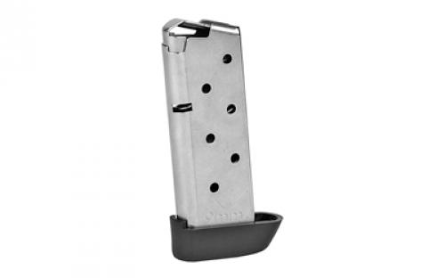 Kimber Kimber, Extended Magazine, 9MM, 7 Rounds, Fits Kimber Micro 9, Stainless 1200845A