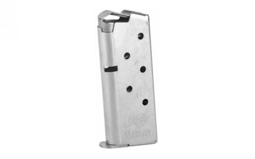 Kimber Magazine, 9MM, 6 Rounds, Fits Kimber Micro 9 & EVO SP, Stainless 1200846A