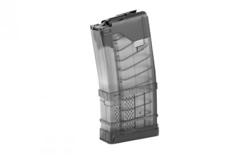 Lancer Magazine, L5 Advanced Warfighter, 223 Remington/556NATO, Fits AR Rifles, 20 Rounds, Translucent Smoke 999-000-2320-02