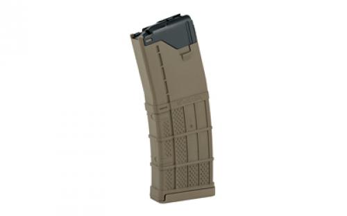 Lancer Magazine, L5 Advanced Warfighter, 223 Remington/556NATO, Fits AR Rifles, 30 Rounds, Polymer, Flat Dark Earth 999-000-2320-07