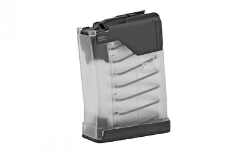 Lancer L5 Advanced Warfighter Magazine, 223 Rem/56NATO, 10 Rounds, Fits AR-15, Polymer, Clear 999-000-2320-22