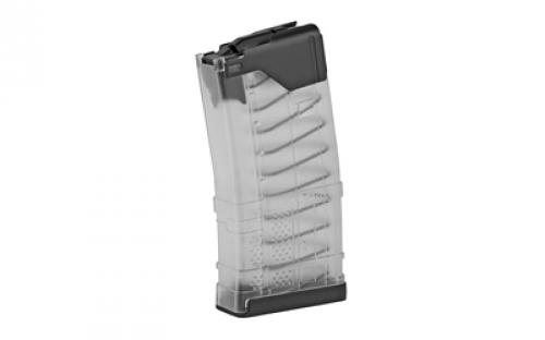 Lancer L5 Advanced Warfighter Magazine, 223 Remington/556NATO, 20 Rounds, Fits AR Rifles, Polymer, Translucent Clear 999-000-2320-32