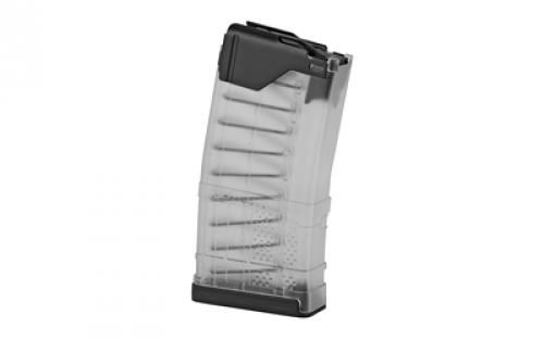 Lancer L5 Advanced Warfighter Magazine, 223 Remington/556NATO, 20 Rounds, Fits AR Rifles, Polymer, Translucent Clear 999-000-2320-32