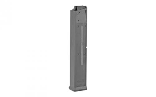 LWRC Magazine, 45 ACP, 25 Rounds, Fits LWRCI SMG UMG, Polymer, Black L04-0061C01