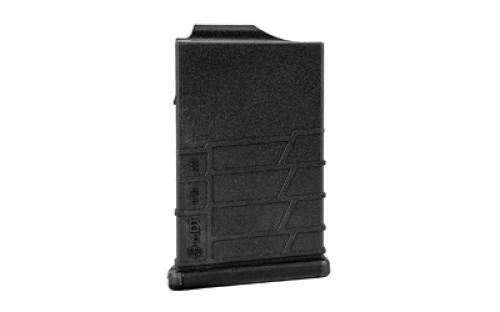 MDT Magazine, Polymer Gen 2, 308 Winchester/6.5 Creedmoor, 10 Rounds, Black, Fits Short Action AICS Pattern 104447-BLK