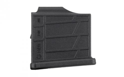 MDT Magazine, Polymer, 308 Winchester/6.5 Creedmoor, 5 Rounds, Black, Fits Short Action AICS Pattern 105026-BLK