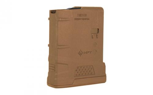 Mission First Tactical Magazine, 308 Winchester, 762NATO, Fits AR-10, 10 Rounds, Flat Dark Earth 10EXD762x51-SDE