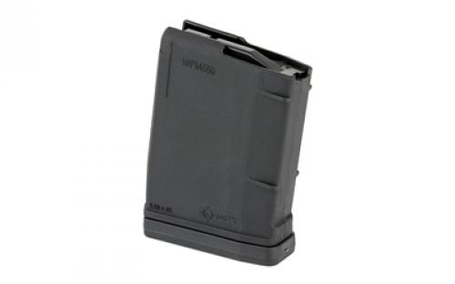 Mission First Tactical Magazine, 223 Remington/556NATO, 10 Rounds, Fits AR Rifles, Polymer,  Black 10PM556BAG-BL