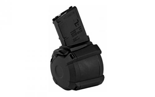 Magpul Industries Magazine, PMAG D-60, 223 Remington/556NATO, 60 Rounds, Fits AR-15/M4, Black MAG576-BLK