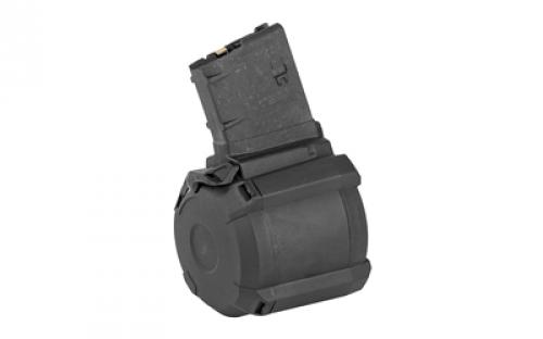 Magpul Industries Magazine, PMAG D-50, 308 Winchester/762NATO, 50 Rounds, Fits DPMS/SR25/LaRue OBR, Black MAG993-BLK