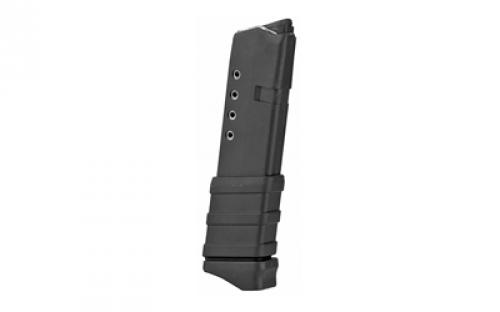 ProMag Magazine, 9MM, 10 Rounds, Fits Glock 43, Polymer, Black GLK-13