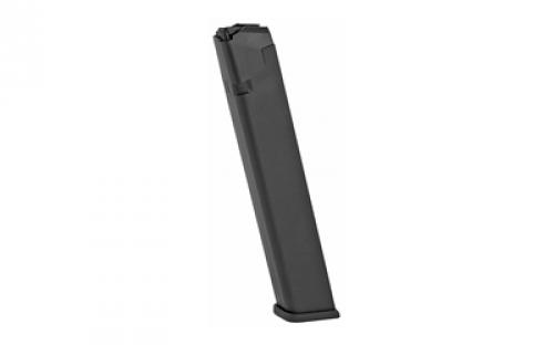 ProMag Magazine, 9MM, 32 Rounds, Fits Glock 17/19/26, Polymer, Black GLK-A8B