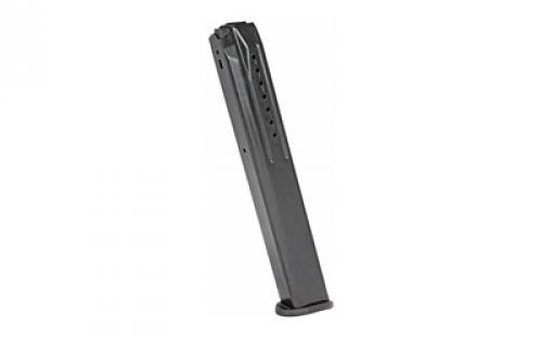 ProMag Magazine, 9MM, 32 Rounds, Fits Ruger SR9, Steel, Blued Finish RUG-A34