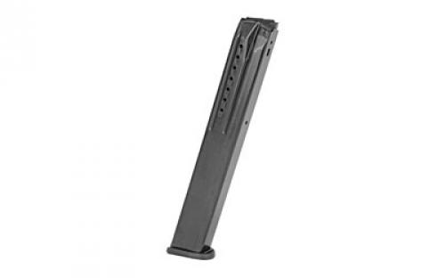 ProMag Magazine, 9MM, 32 Rounds, Fits Ruger SR9, Steel, Blued Finish RUG-A34