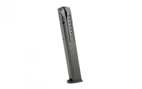 ProMag Magazine, 9MM, 32 Rounds, Fits S&W M&P-9, Steel, Blued Finish SMI-A14