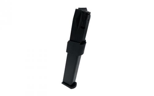 ProMag Magazine, 9MM, 32 Rounds, Fits Springfield Hellcat, Steel Construction, Blued Finish, Black SPR-A17