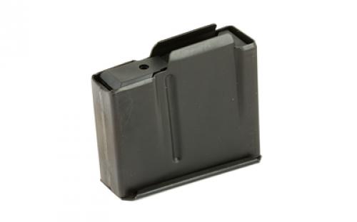 Ruger Magazine, 308 Winchester, 5 Rounds, Fits Ruger M77 Gunsite Scout & Precision Rifle, Steel, Black 90352