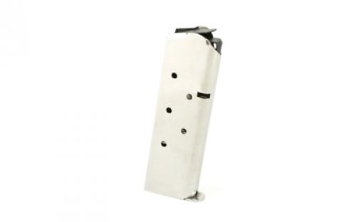 Ruger Magazine, 45ACP, 7 Rounds, Fits Ruger SR1911, Stainless 90366