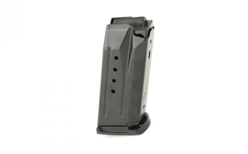 Ruger Magazine, 9MM, 10 Rounds, Fits Ruger SR9c, with Finger Rest, Steel, Blued Finish 90369