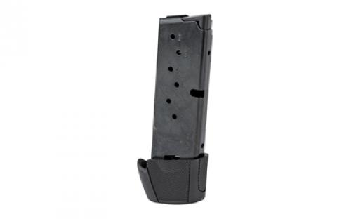 Ruger Magazine, 9MM, 9 Rounds, Fits Ruger LC9 and EC9s, with Finger Rest, Steel, Blued Finish 90404