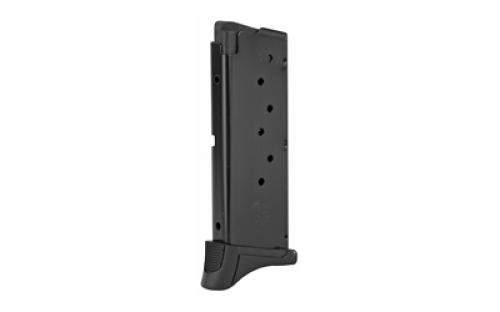 Ruger Magazine, 380ACP, 7 Rounds, Fits LC380, with Finger Rest Extension, Steel, Blued Finish 90416