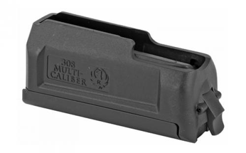 Ruger Magazine, 4 Rounds, 308win/ 6.5cm/ 243win/ 7mm-08, Ruger American Short Action, Polymer, Black 90689