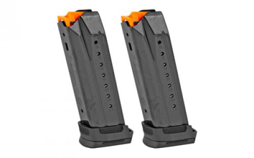 Ruger Magazines, 9MM, 17 Rounds, Fits Ruger Security-9, Steel, Black, 2 Pack 90691