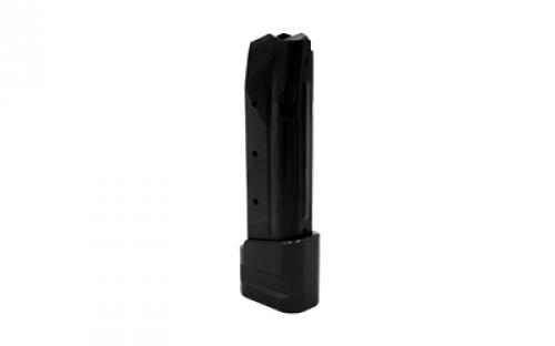 Shield Arms Extended Magazine, S15 Gen 3, 9MM, 20 Rounds, Nitride Finish, Black, For Glock 43X/48, With +5 Baseplate S15-ME-5INS-G3-BLK