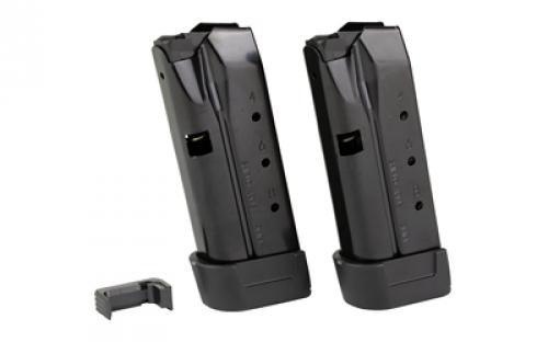 Shield Arms Magazine, Z9, 9MM, 9 Rounds, Fits Glock 43, Black , 2 Pack, Includes Steel Magazine Release Z9-COMBO-2M-1C