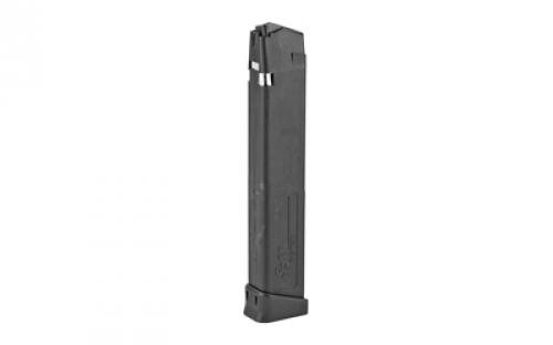 SGM Tactical Magazine, 10MM, 30 Rounds, Fits Glock 20, Polymer, Black SGMT10GC30R