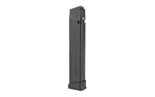 SGM Tactical Magazine, 10MM, 30 Rounds, Fits Glock 20, Polymer, Black SGMT10GC30R