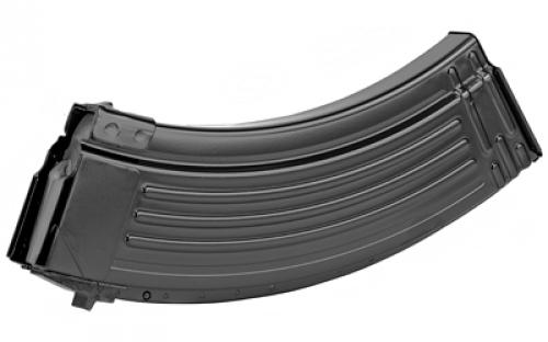 SGM Tactical Magazine, 762X39, 30 Rounds, Fits AK-47, Steel, Black SGMTMAK30