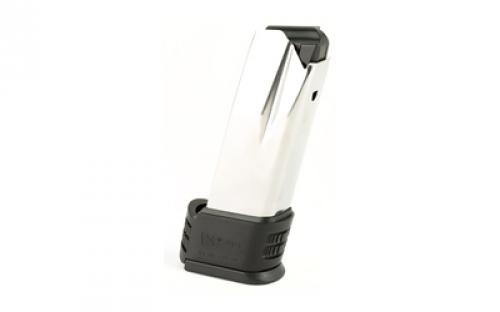 Springfield Magazine, 45ACP, 13 Rounds, Fits XDM Compact, With Sleeve for Backstrap 1, Stainless, Silver XD45451