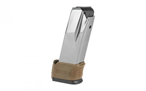 Springfield Magazine, 45 ACP, 13 Rounds, Fits XD-Mod.2 Subcompact, with Flat Dark Earth Sleeve Extension, Stainless, Silver XDG4550FDE