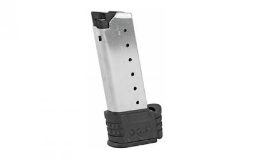 Springfield Magazine, 45 ACP, 7 Rounds, Fits Springfield XDS, with Sleeve for Backstaps 1 & 2, Stainless XDS50071