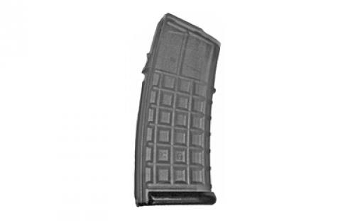 Steyr Arms Magazine, 223 Remington/556NATO, 30 Rounds, Fits Steyr AUG, Polymer, Transparent, Black Base 1200050502