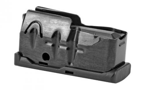 Savage Magazine, Bottom Release, Short Action, 243 WIN, 7MM-08 REM, 6.5 Creedmoor, 260 Rem, & 308 Winchester, Fits Savage 10FC/11FC/12FCV/12LRP/10 Precision Carbine/10 Predator Hunter/110/IMPULSE, Matte Blued Finish 55105