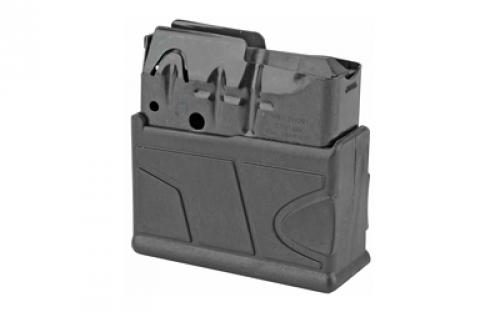 Savage Magazine, Bottom Release, Short Action, 308 Winchester/6.5 Creedmoor, 10 Rounds, Fits 10/110/11/12/14/IMPULSE, Matte Blued Finish 55185