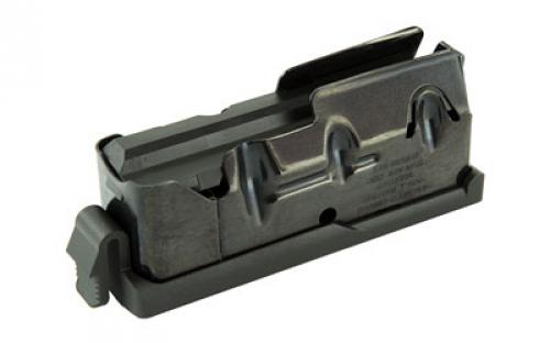 Savage Magazine, Integral Release, 300 Winchester Magnum/375 Ruger, Fits AXIS/AXIS Stainless/11 Light Weight Hunter/11Trophy Hunter XP/10 Trophy Hunter XP/11 Lady Hunter/11 Hunter XP/16 Trophy Hunter XP/110 Engage Hunter XP/11 DOA Hunter XP/110 APEX XP/110 (long action), Matte Blued Finish 55254